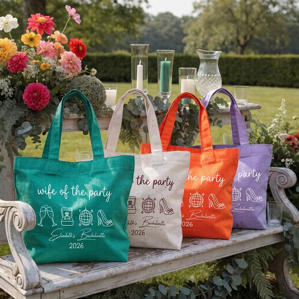 Custom Maid of Honor Tote Bag Free Printing Personalized with Name Wedding Date Lightweight Canvas for Bridal Party Gift
Custom Maid of Honor Tote Bag Free Printing Personalized with Name Wedding Date Lightweight Canvas for Bridal Party Gift