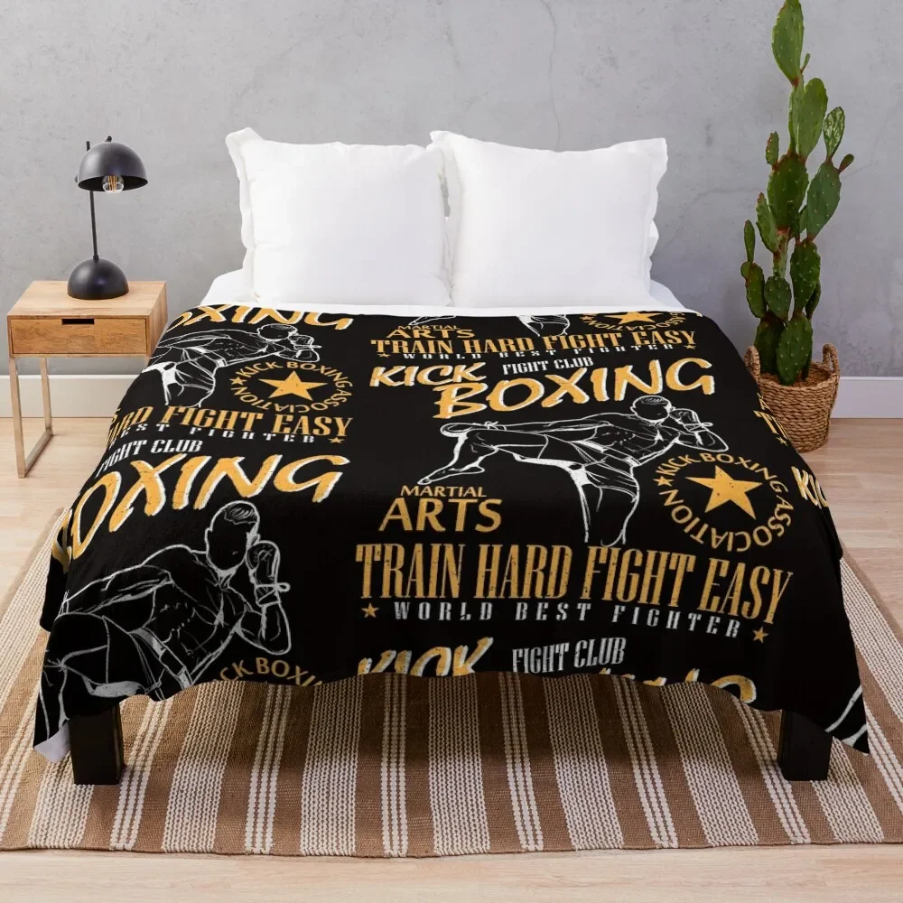Kickboxing martial arts fighter Throw Blanket Summer Cool Breathable Blanket for Sleeping
Kickboxing martial arts fighter Throw Blanket Summer Cool Breathable Blanket for Sleeping