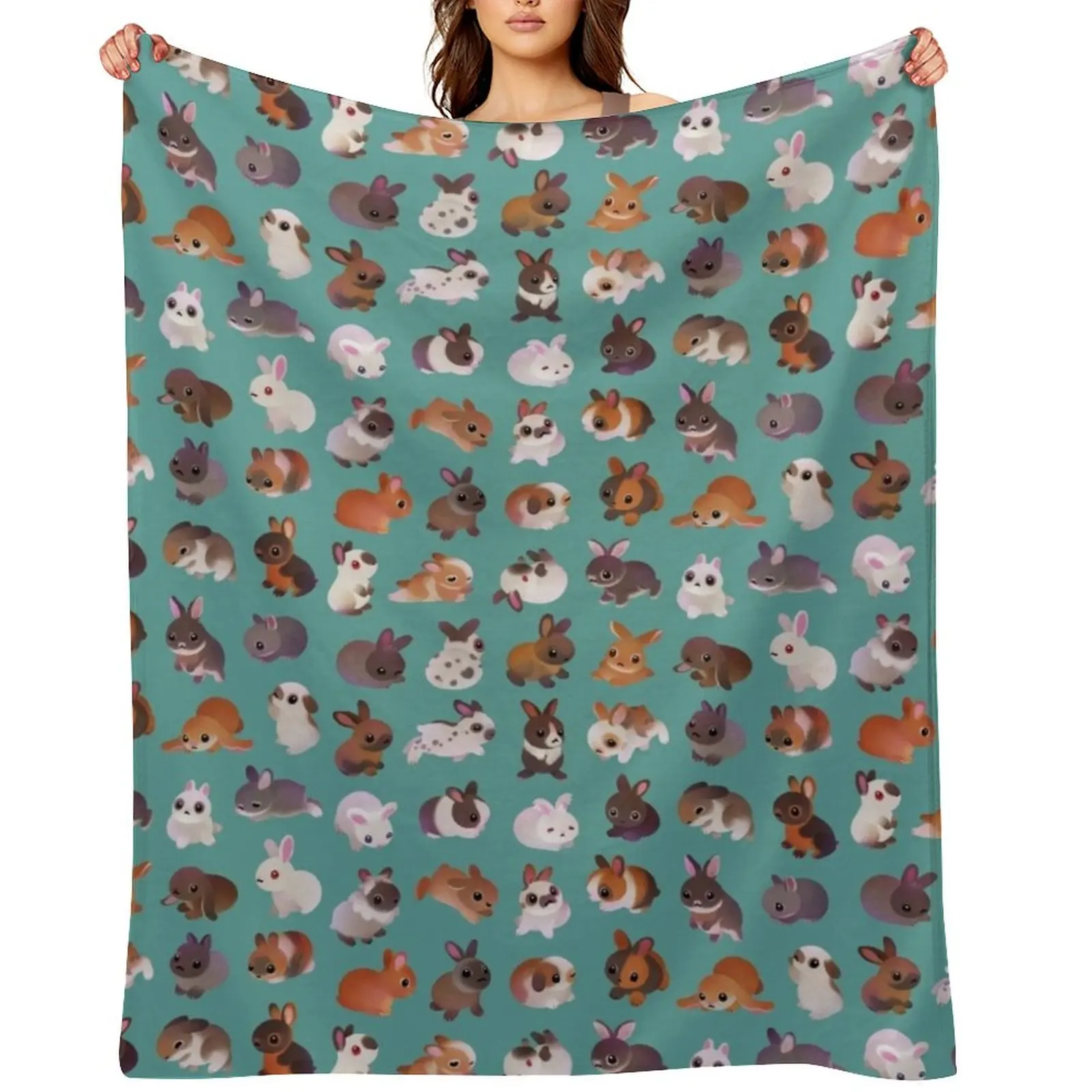 Bunny day - green Throw Blanket Nap Weighted cosplay anime Multi-Purpose Blankets
Bunny day - green Throw Blanket Nap Weighted cosplay anime Multi-Purpose Blankets
