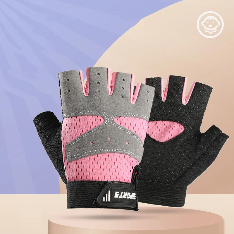 Summer Children's Cycling Gloves Roller Skating Boy Girl Gloves Breathable Mesh Bike Half Finger Kids Thumb Sweat Wipe Gloves
Summer Children's Cycling Gloves Roller Skating Boy Girl Gloves Breathable Mesh Bike Half Finger Kids Thumb Sweat Wipe Gloves