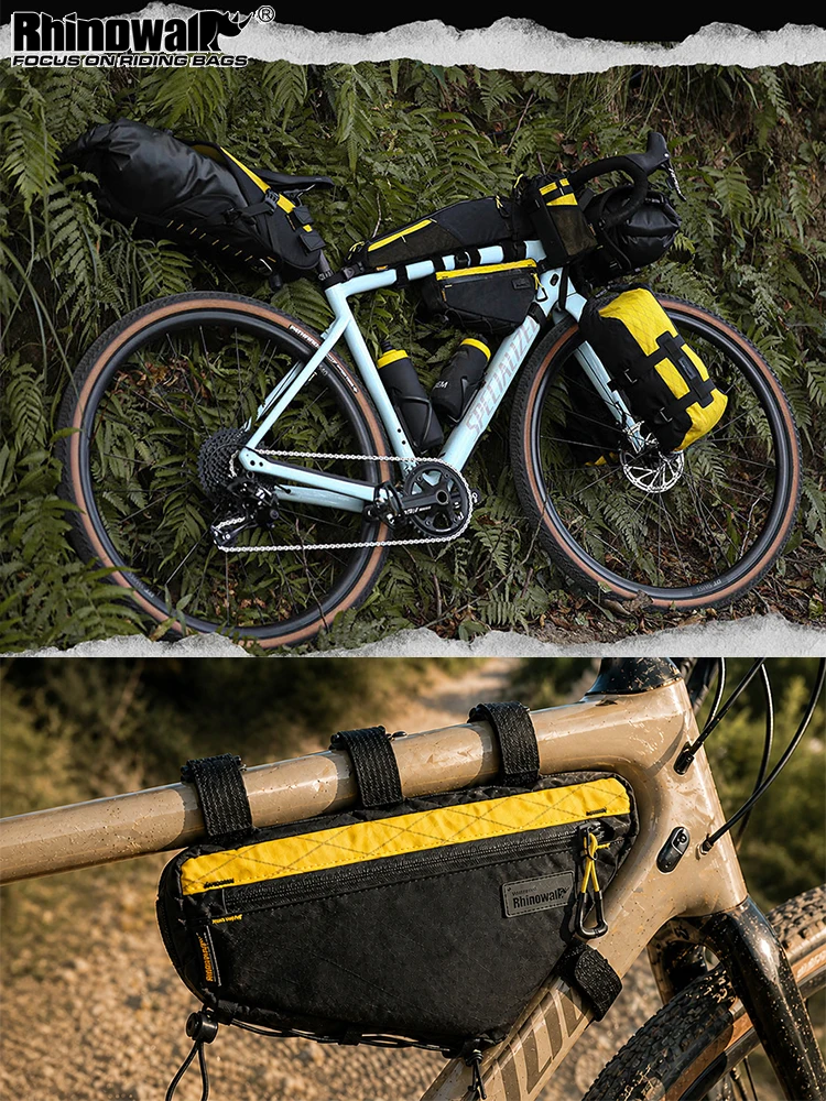 Rhinowalk Bike Triangle Bag Bikepacking Down Tube for MTB Gravel Road Bicycle 1.7L Frame Storage Splash-Proof with Dual Zipper
Rhinowalk Bike Triangle Bag Bikepacking Down Tube for MTB Gravel Road Bicycle 1.7L Frame Storage Splash-Proof with Dual Zipper