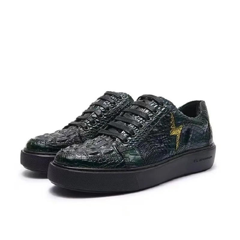 Новое поступление 2025 года, модная повседневная обувь из крокодиловой кожи, мужские кроссовки из натуральной кожи pdd664
Новое поступление 2025 года, модная повседневная обувь из крокодиловой кожи, мужские кроссовки из натуральной кожи pdd664