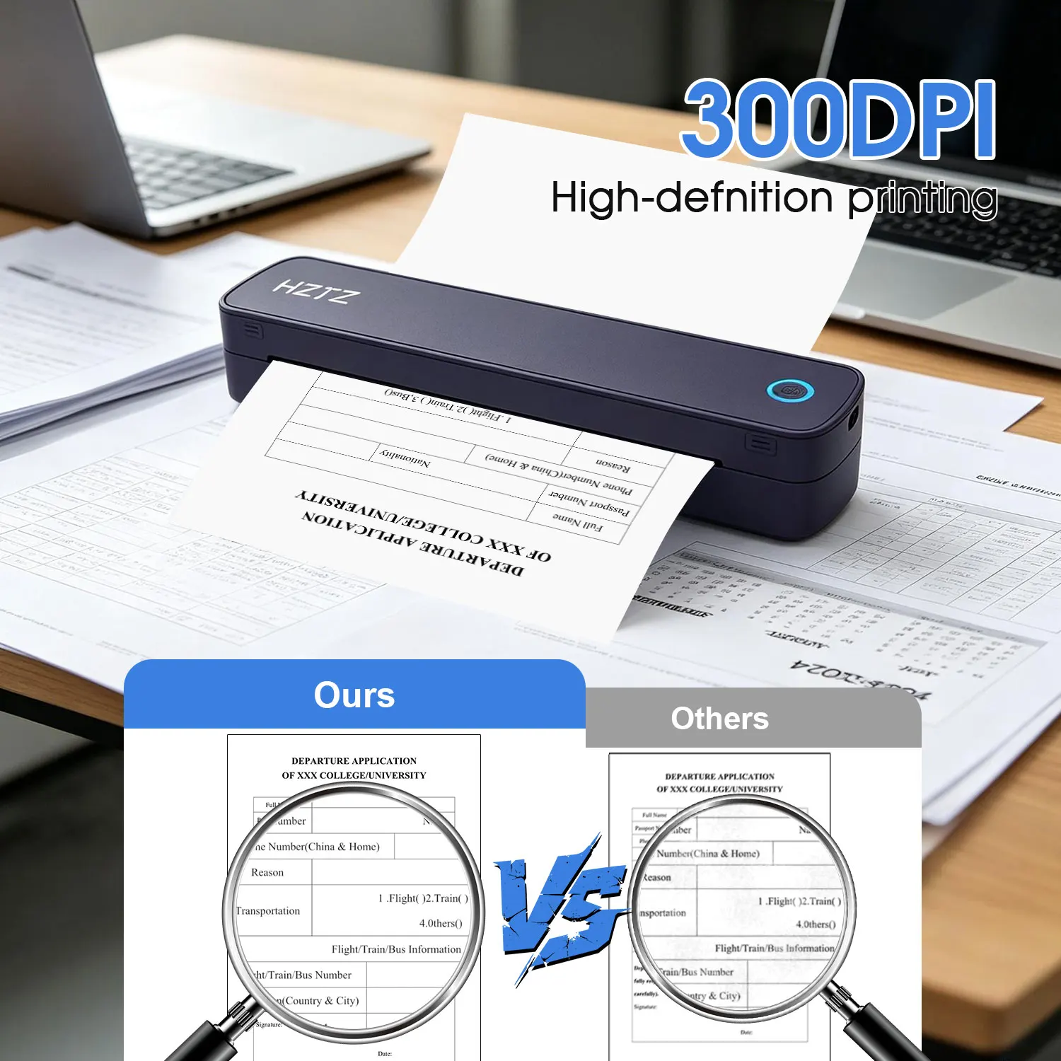 300DPI Multi-Use Thermal Printer - Perfect for Tattoo Artists' Stencils & Business Document Printing
300DPI Multi-Use Thermal Printer - Perfect for Tattoo Artists' Stencils & Business Document Printing