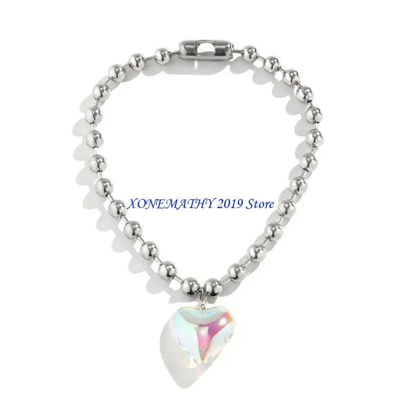 F42F Круглая цепочка из бисера, ожерелье с кристаллами любви, темперамент, ожерелье с сердцем холодного ветра
F42F Круглая цепочка из бисера, ожерелье с кристаллами любви, темперамент, ожерелье с сердцем холодного ветра