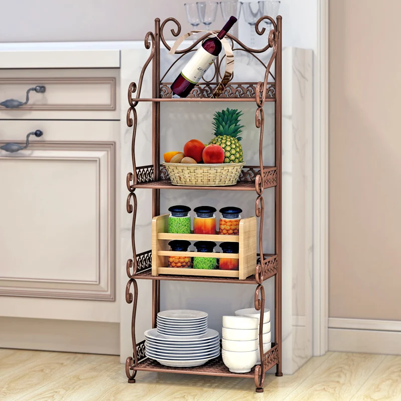 Folding 4 Layer Metal Storage Rack Living Room Bathroom kitchen Organizer Storage Shelf for Clothes Shoes Food Storage
Folding 4 Layer Metal Storage Rack Living Room Bathroom kitchen Organizer Storage Shelf for Clothes Shoes Food Storage