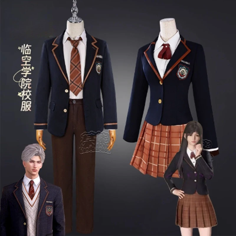 Game Love And Deepspace Cosplay Costume Man Sylus Cosplay Women Hunter High School JK Uniform Coat Suit for Men Rafayel
Game Love And Deepspace Cosplay Costume Man Sylus Cosplay Women Hunter High School JK Uniform Coat Suit for Men Rafayel