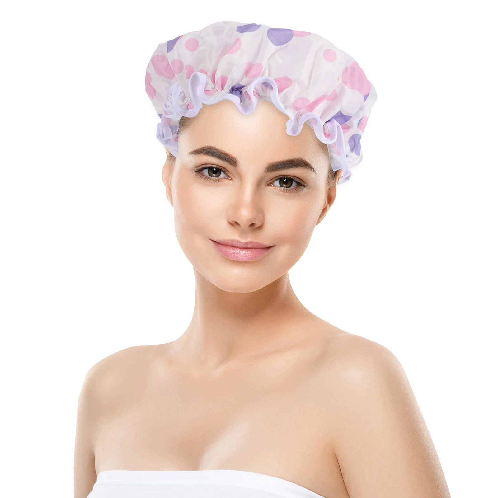 2 Pcs Washable Waterproof Shower Cap Girl Child Swim Caps for Women Satin Reusable
2 Pcs Washable Waterproof Shower Cap Girl Child Swim Caps for Women Satin Reusable
