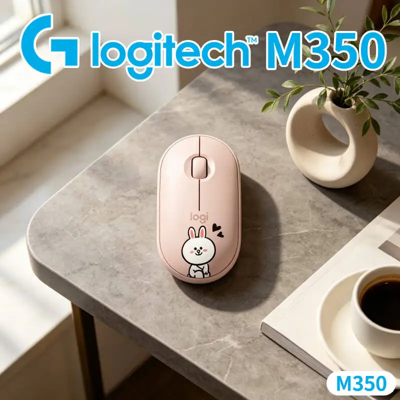 Logitech M350 Wireless Office Mouse - Quiet Scroll, 1000 DPI, 77g Light, Bluetooth Low Energy, Daily Work Study Essential
Logitech M350 Wireless Office Mouse - Quiet Scroll, 1000 DPI, 77g Light, Bluetooth Low Energy, Daily Work Study Essential