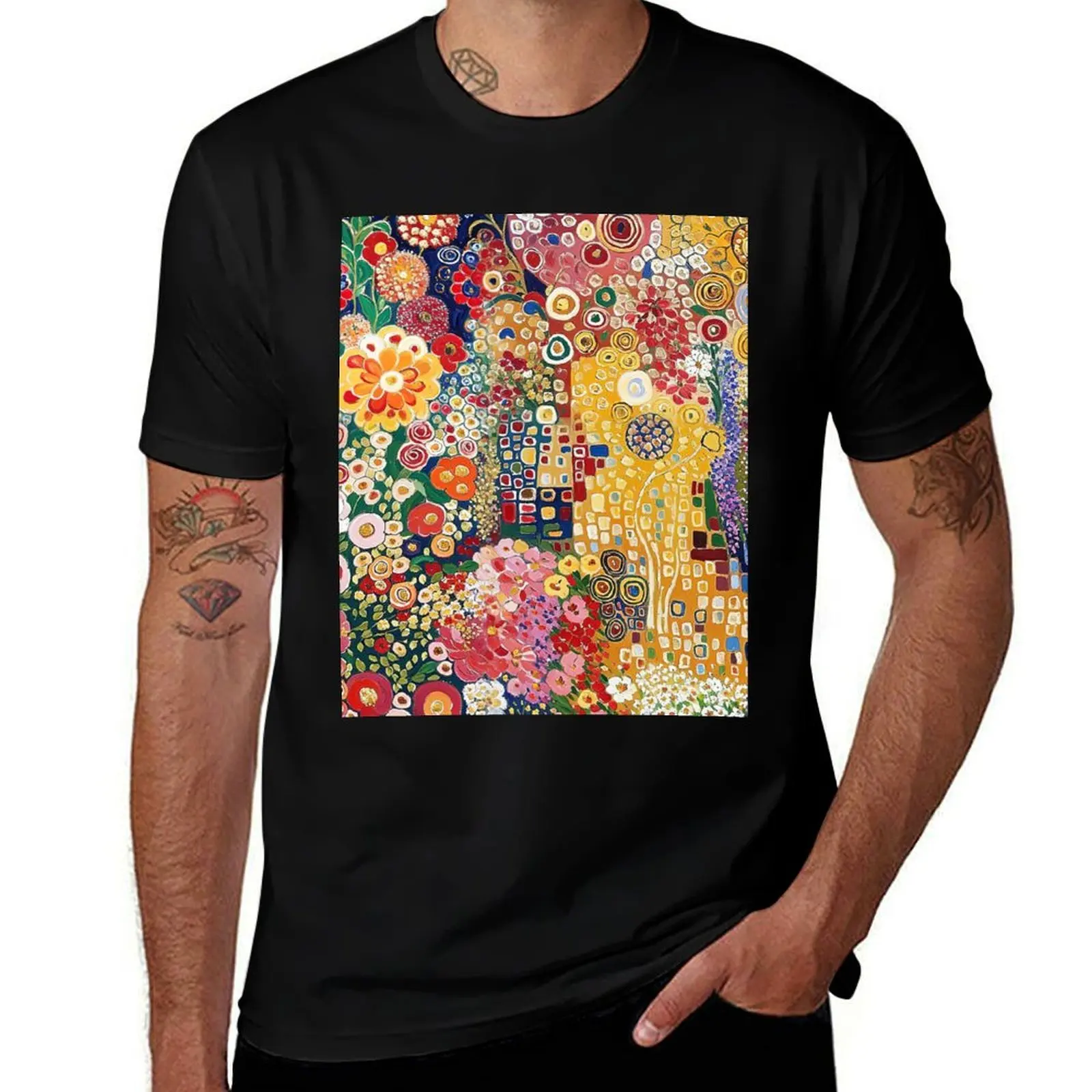 Gustav Klimt Flowers with Gold T-Shirt T-shirts man aesthetic clothes quick drying mens clothes
Gustav Klimt Flowers with Gold T-Shirt T-shirts man aesthetic clothes quick drying mens clothes
