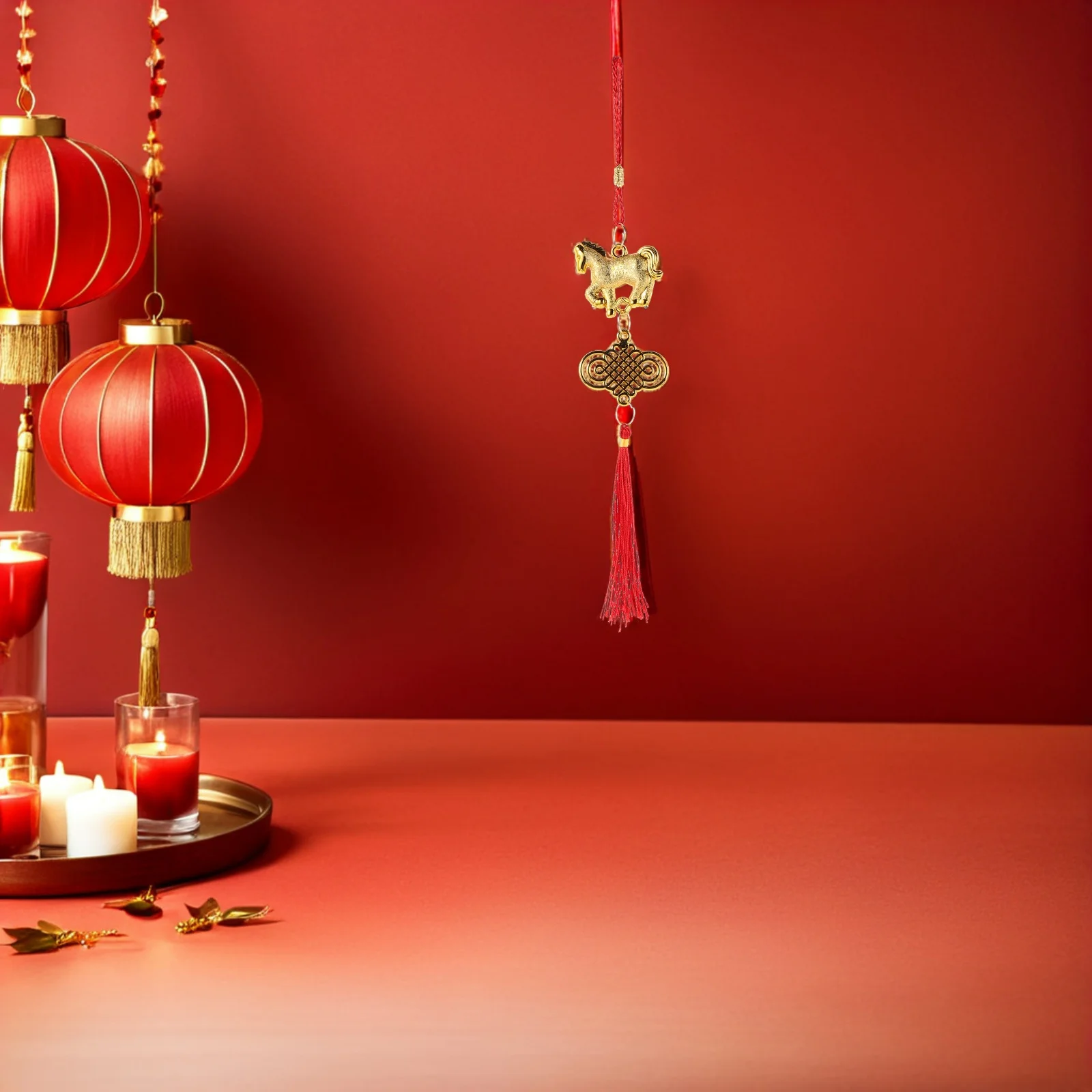 12pcs Small Horse Pendant 2026 Chinese New Year Wall Decor Lucky Tassel Charm For Home Spring Festival Hanging Ornament Feng
12pcs Small Horse Pendant 2026 Chinese New Year Wall Decor Lucky Tassel Charm For Home Spring Festival Hanging Ornament Feng
