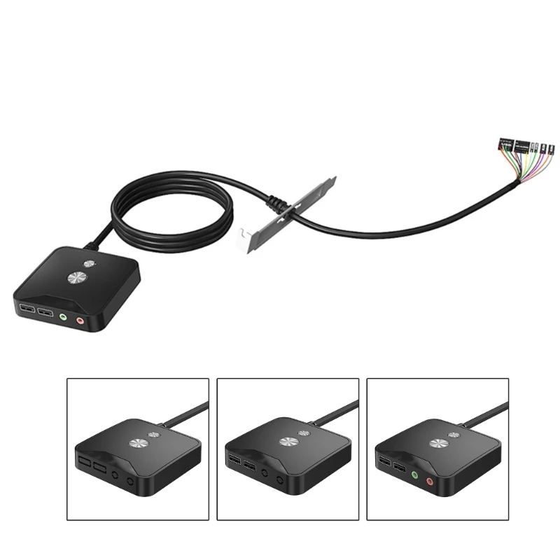 Computer Desktop Switch With Audio USB PC Motherboard External Boot On/Off Reset Button with Cable for Home Internet
Computer Desktop Switch With Audio USB PC Motherboard External Boot On/Off Reset Button with Cable for Home Internet