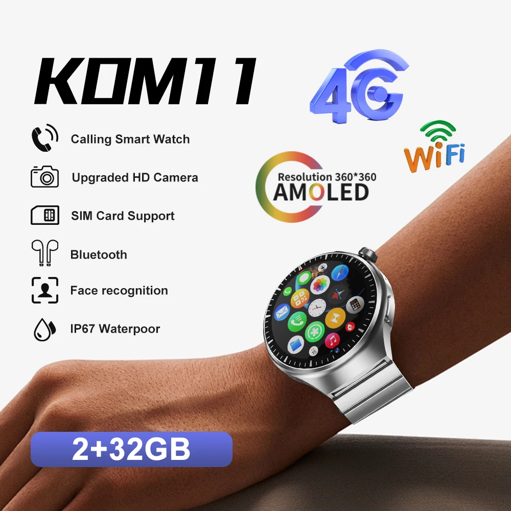 1.62Inch 2G+32G 4G Smart Watch Men Women Android GPS Google Play Ultra SIM Card Zinc Alloy Encoder APP Wifi Sport Fitness 2024
1.62Inch 2G+32G 4G Smart Watch Men Women Android GPS Google Play Ultra SIM Card Zinc Alloy Encoder APP Wifi Sport Fitness 2024
