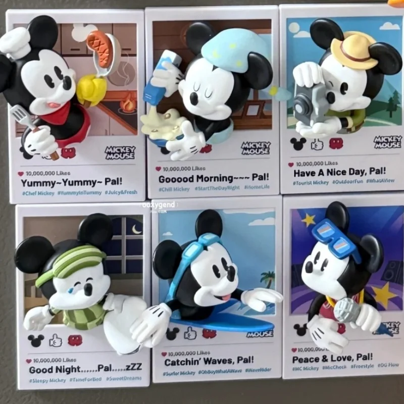 Disney Cartoon Mickey Fun Life Series Blind Box 3d Refrigerator Sticker Magnetic Pendant Action Figure Collection Gift 
Disney Cartoon Mickey Fun Life Series Blind Box 3d Refrigerator Sticker Magnetic Pendant Action Figure Collection Gift