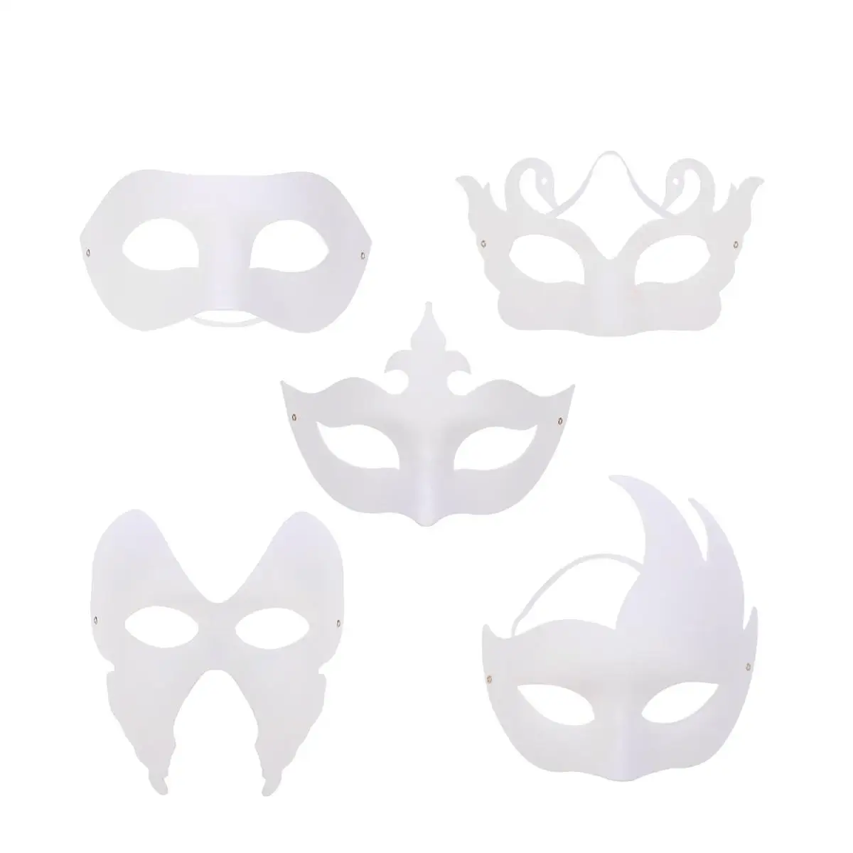 10pcs Party Masks DIY Craft Masks Cosplay Painted Decorative White Masks for Costume Fancy Dress Party (++ Three Tip
10pcs Party Masks DIY Craft Masks Cosplay Painted Decorative White Masks for Costume Fancy Dress Party (++ Three Tip