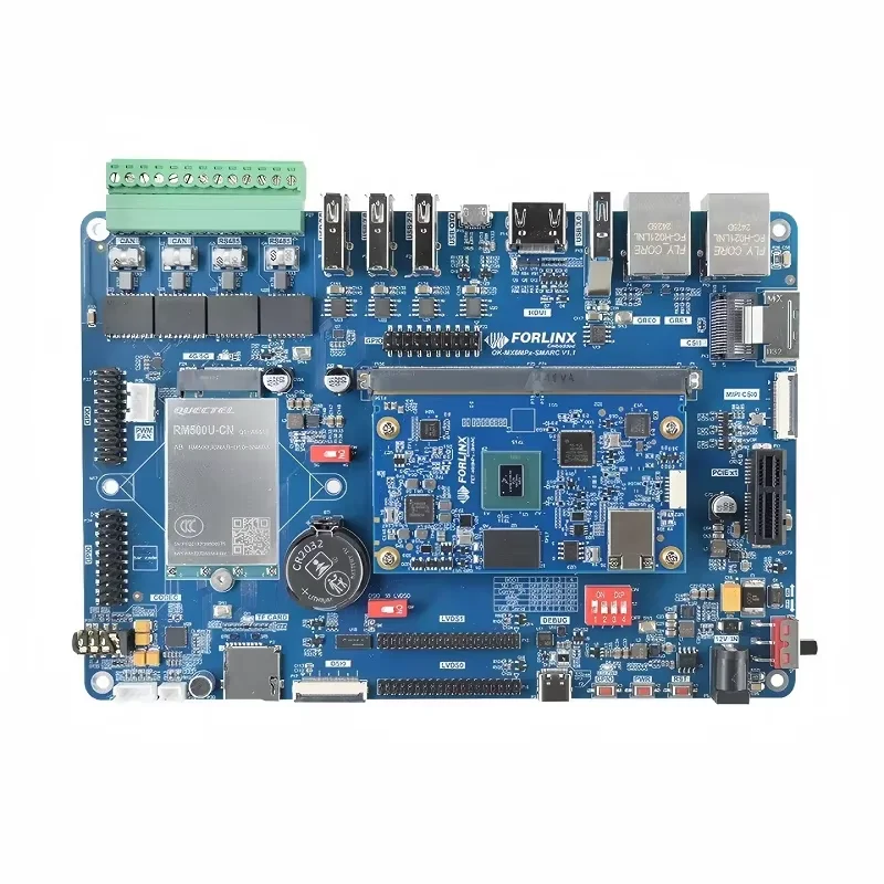 Forlinx OK-MX8MPQ-SMARC Linux6.1 Development Board with 4GB RAM 32GB EMMC Based on I.MX8M Plus
Forlinx OK-MX8MPQ-SMARC Linux6.1 Development Board with 4GB RAM 32GB EMMC Based on I.MX8M Plus
