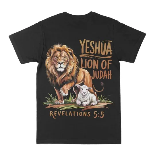 Lion of Judah Graphic Printing Summer Luxury Brand Cotton Men's and Women's T-Shirts Short Sleeves Street Fashion Trend Clothing
Lion of Judah Graphic Printing Summer Luxury Brand Cotton Men's and Women's T-Shirts Short Sleeves Street Fashion Trend Clothing