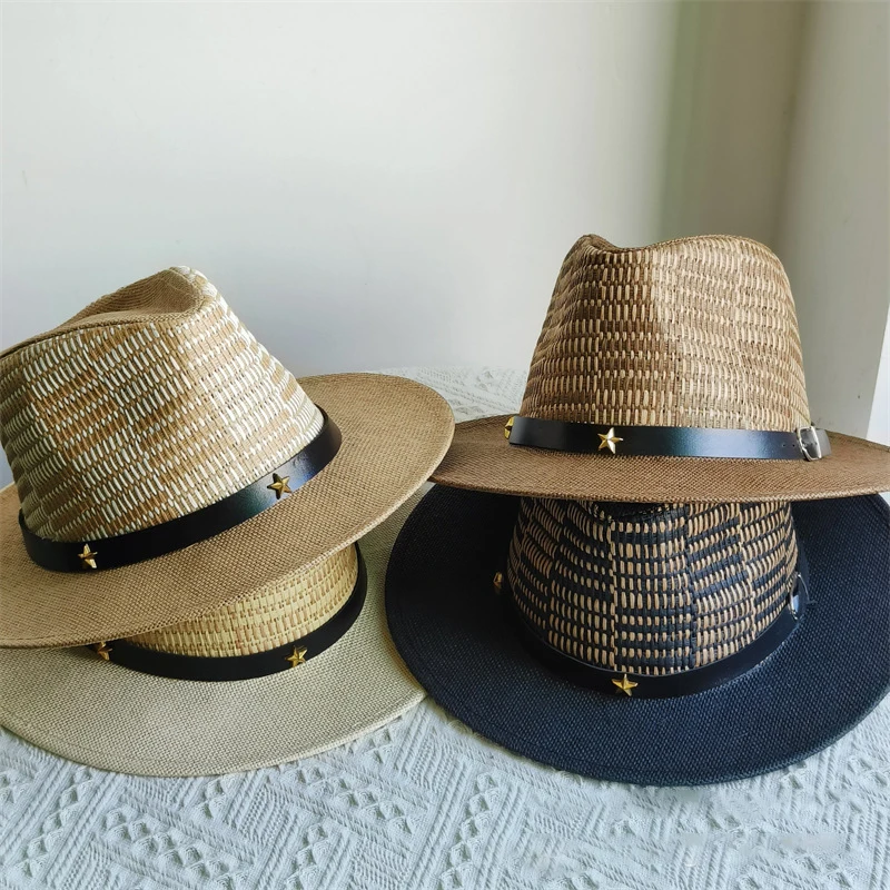 Новая панама, летняя модная простая мужская и женская шляпа с широкими полями, женский джазовый цилиндр, классическая джентльменская шляпа от солнца 
Новая панама, летняя модная простая мужская и женская шляпа с широкими полями, женский джазовый цилиндр, классическая джентльменская шляпа от солнца