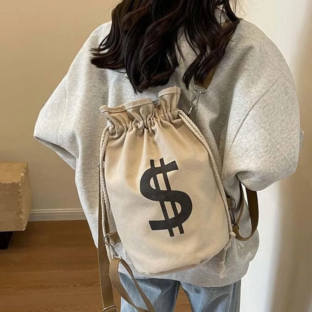 Large Capacity Canvas Bucket Bag Thickened Multifunctional 2-in-1 Drawstring Backpack Secure Drawstring Closure
Large Capacity Canvas Bucket Bag Thickened Multifunctional 2-in-1 Drawstring Backpack Secure Drawstring Closure