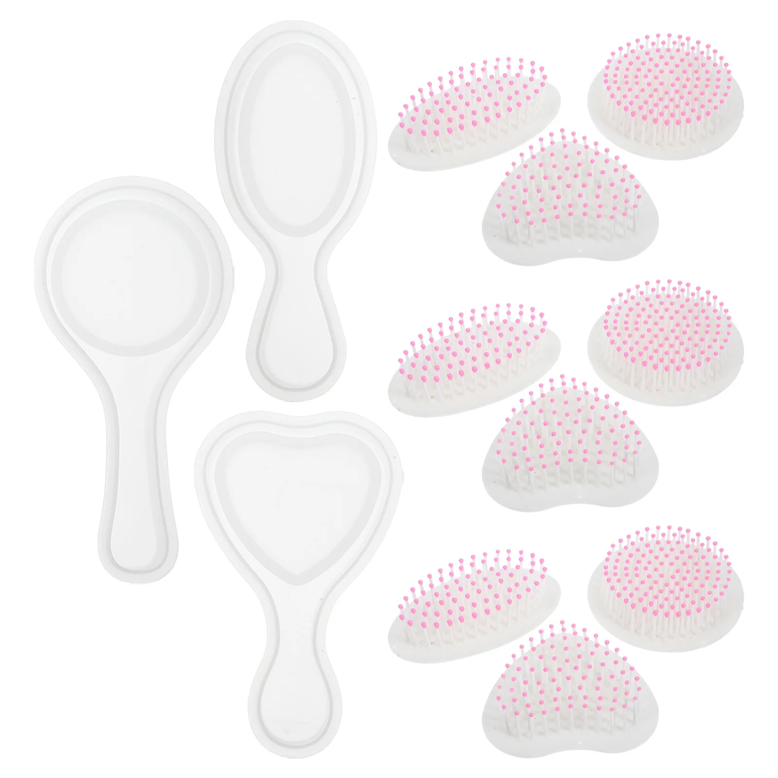 12pcs Silicone Comb Mold Reusable Flexible Washable Diy Epoxy Casting Craft Tool For Comb Making Jewelry Accessories Handicraft
12pcs Silicone Comb Mold Reusable Flexible Washable Diy Epoxy Casting Craft Tool For Comb Making Jewelry Accessories Handicraft