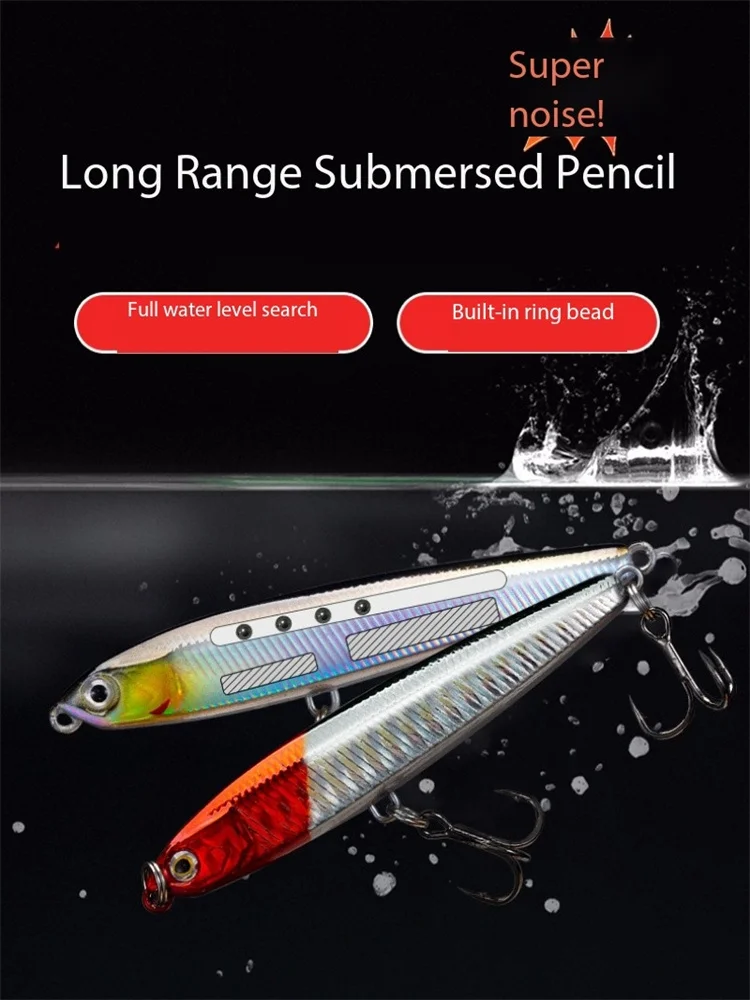 Flying Ghost Pencil Road Ya Long Distance Sinking False Bait Trembling, Slow Sinking, Flipped Mouth Special Sea Fishing For Fres
Flying Ghost Pencil Road Ya Long Distance Sinking False Bait Trembling, Slow Sinking, Flipped Mouth Special Sea Fishing For Fres