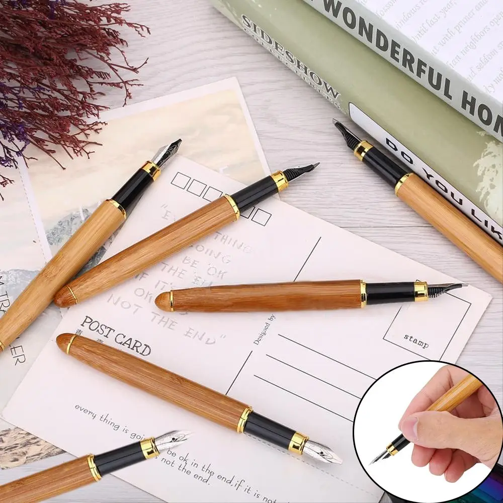 0.7mm-2.9mm Art Writing Calligraphy Bamboo Fountain Pens Chisel-pointed Stationery Broad Stub
0.7mm-2.9mm Art Writing Calligraphy Bamboo Fountain Pens Chisel-pointed Stationery Broad Stub