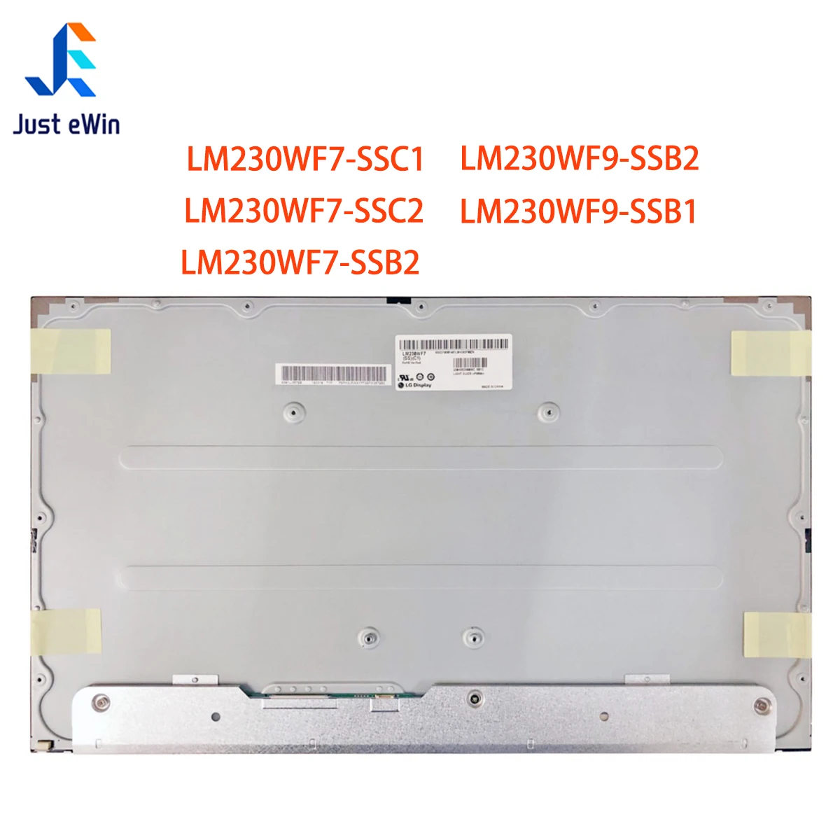 Original 23.0 Inch LM230WF7 SSC1 SSC2 SSB2 LM230WF9 SSB1 SSB2 LCD Touch Screen Display All-in-one Panel Replacement
Original 23.0 Inch LM230WF7 SSC1 SSC2 SSB2 LM230WF9 SSB1 SSB2 LCD Touch Screen Display All-in-one Panel Replacement
