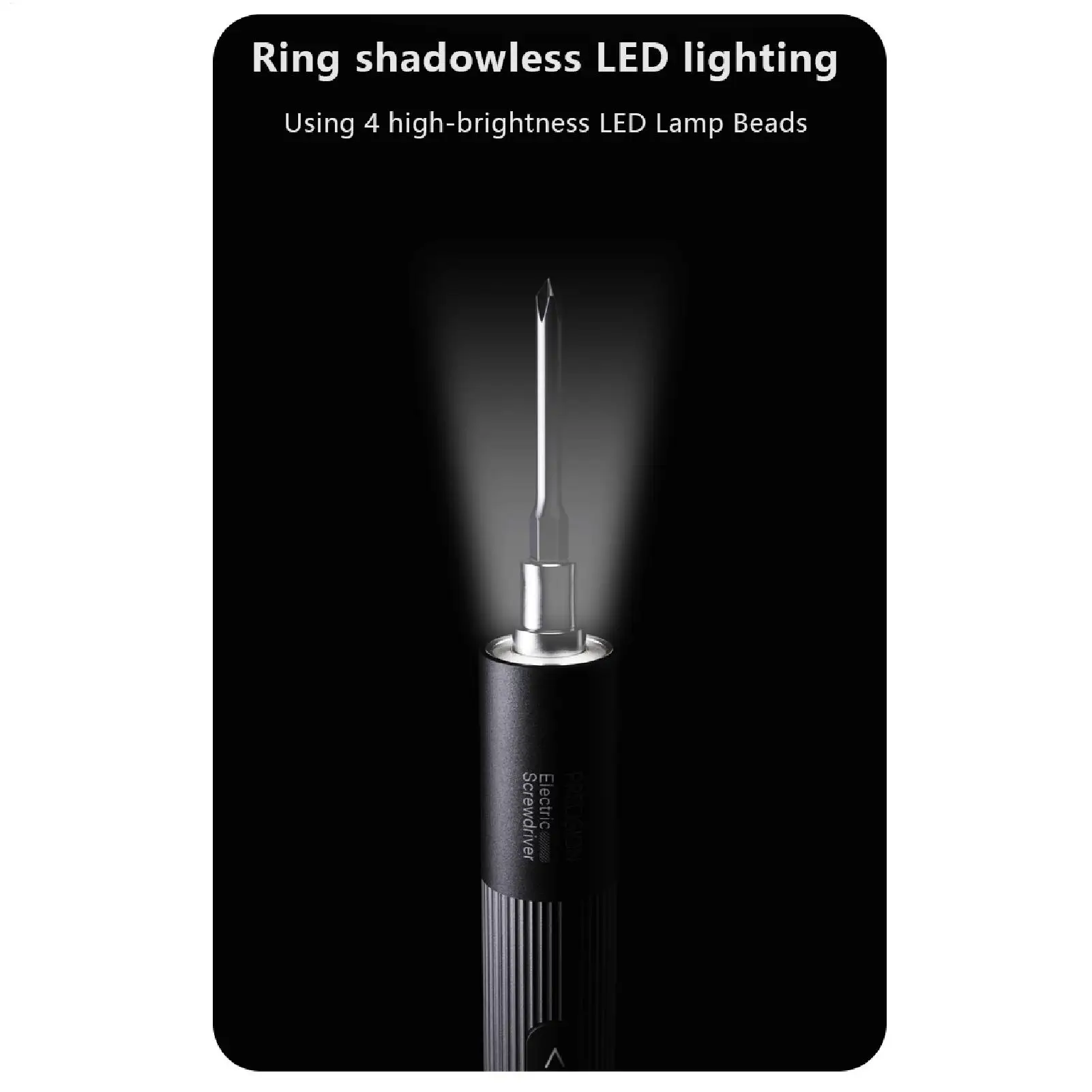 Small Electric Screwdriver 50 In 1 Screwdriver Tool Kit 3 Torque Settings LED Light Laptop Screw Drive For Home Electronics