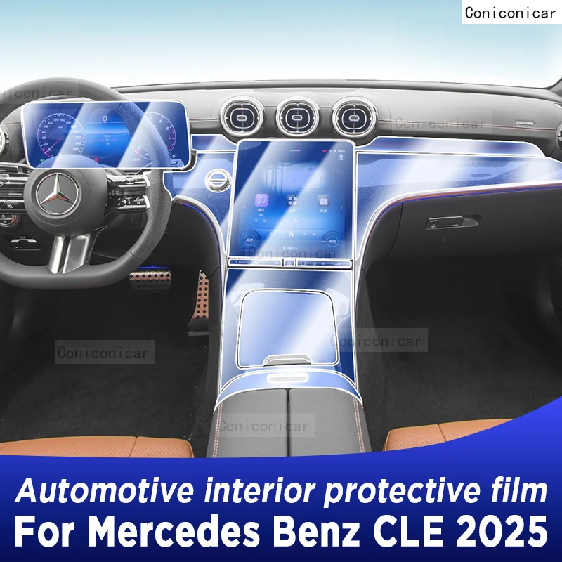 For Mercedes Benz CLE 2025 Panel Dashboard Navigation Automotive Interior Protective Film TPU Anti-Scratch Sticker
For Mercedes Benz CLE 2025 Panel Dashboard Navigation Automotive Interior Protective Film TPU Anti-Scratch Sticker