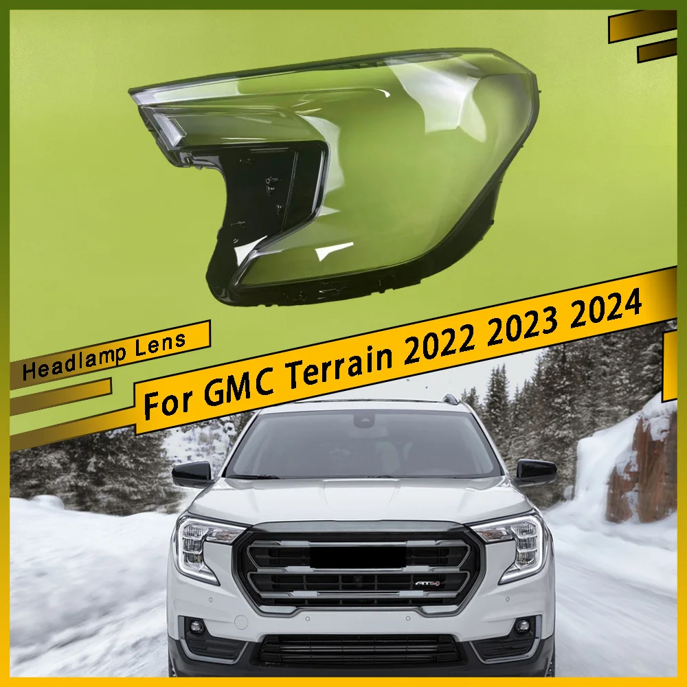 For GMC Terrain 2022 2023 2024 Car Headlamps Cover Transparent Lampshade Headlights Shell Lens Plexiglass Shade Replace Housing
For GMC Terrain 2022 2023 2024 Car Headlamps Cover Transparent Lampshade Headlights Shell Lens Plexiglass Shade Replace Housing