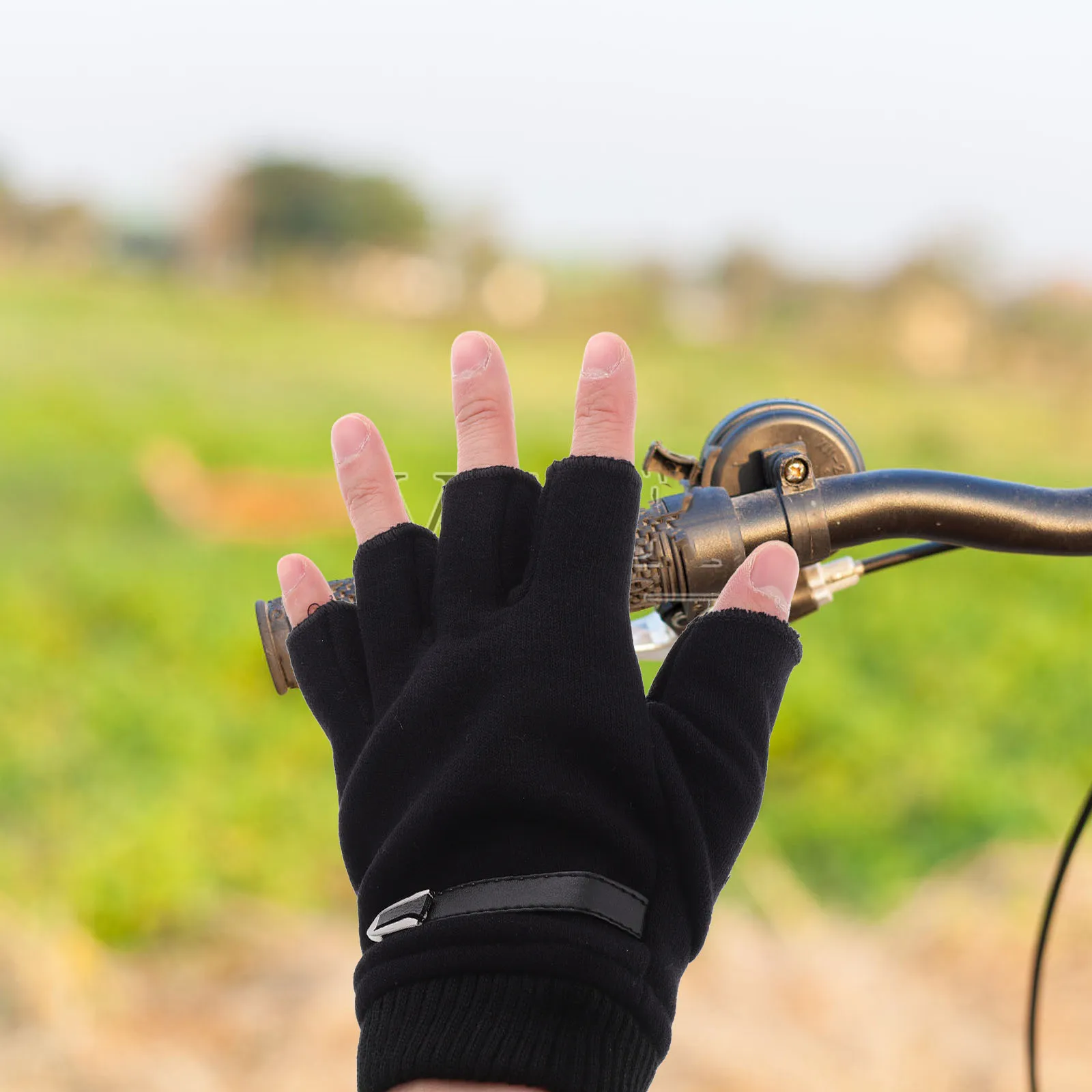 Fleece Half Finger Gloves Warm Touchscreen Cycling Running Work Winter Black Men Women NonSlip Cozy Lightweight
Fleece Half Finger Gloves Warm Touchscreen Cycling Running Work Winter Black Men Women NonSlip Cozy Lightweight