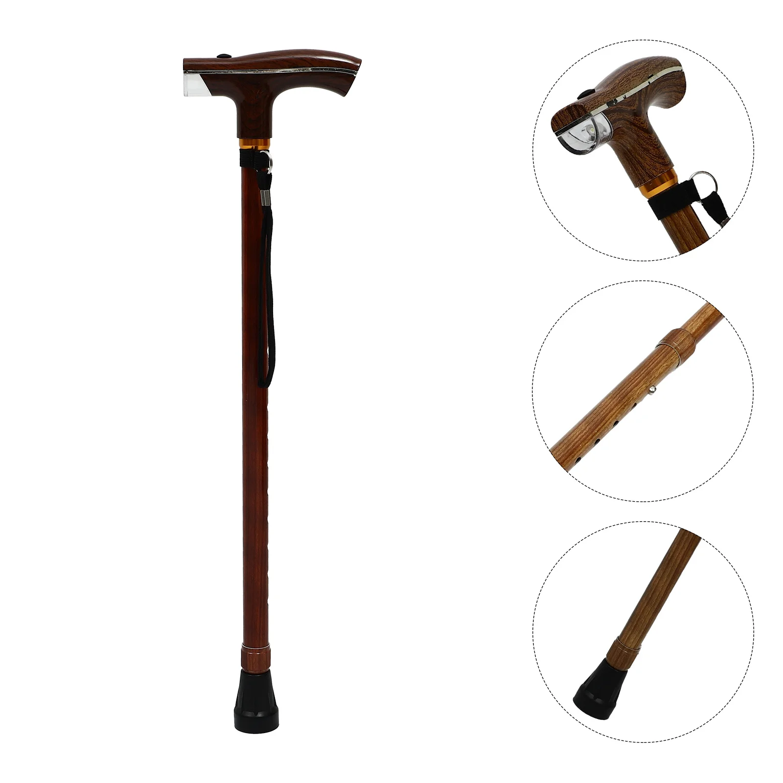 Telescopic Crutches Walking Stick Adjustable Length Elderly Cane Anti Skid Rubber Tip Mountaineering Hiking Portable Aluminum
Telescopic Crutches Walking Stick Adjustable Length Elderly Cane Anti Skid Rubber Tip Mountaineering Hiking Portable Aluminum