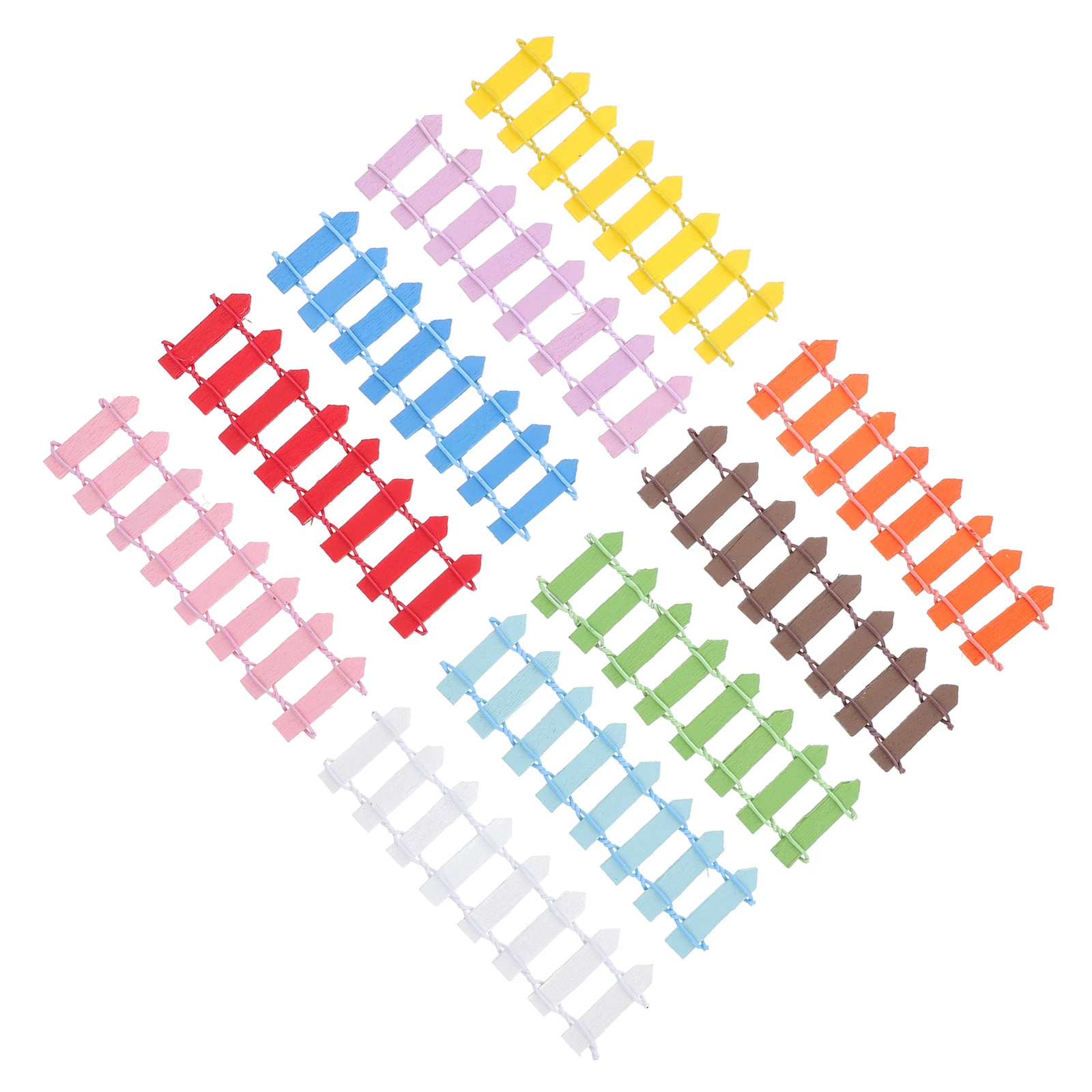 10pcs Miniature Garden Fence Smooth Safe Durable Bonsai DIY Craft Decor Yard Micro Landscape Fence Mini Wooden Plant Potted 
10pcs Miniature Garden Fence Smooth Safe Durable Bonsai DIY Craft Decor Yard Micro Landscape Fence Mini Wooden Plant Potted