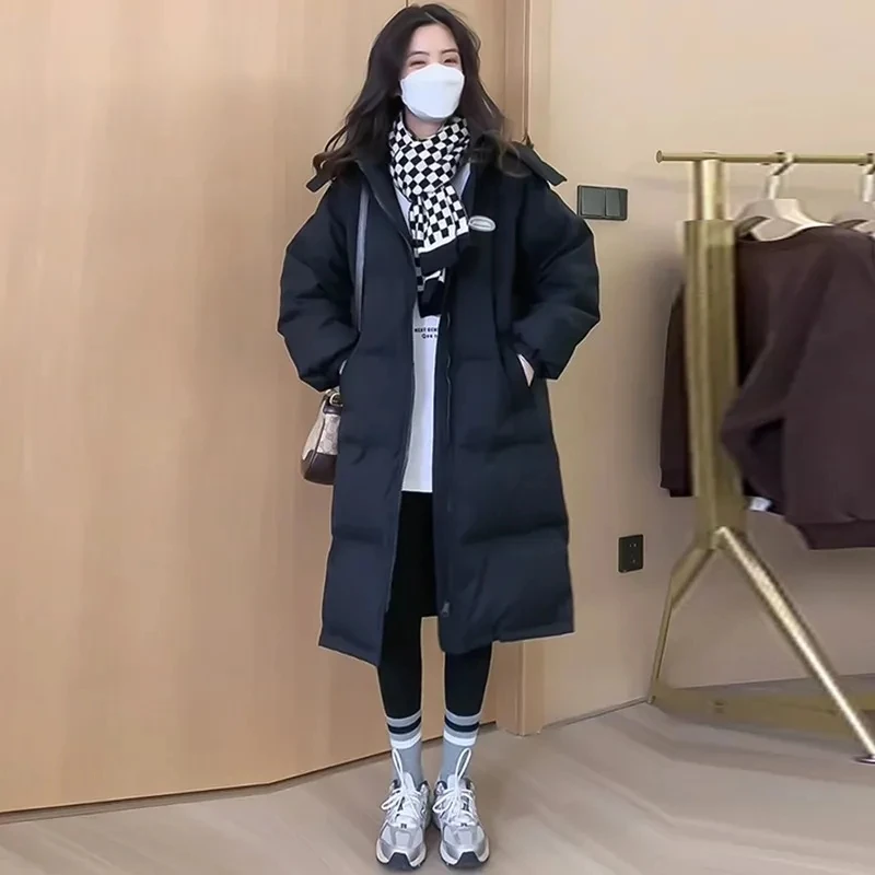 Down cotton jacket women's mid length 2023 new oversize cotton Parkas winter bread jacket thicke Warm cotton jacket Cotton coat
Down cotton jacket women's mid length 2023 new oversize cotton Parkas winter bread jacket thicke Warm cotton jacket Cotton coat