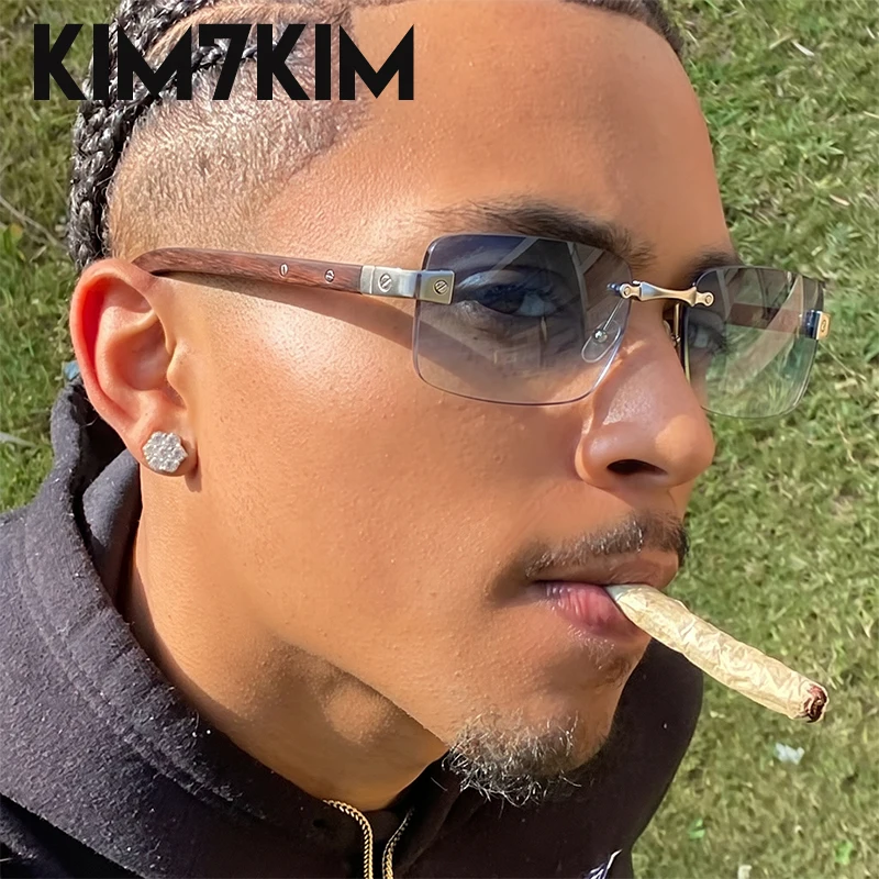 Vintage Rimless Rectangle Sunglasses Men 2026 Luxury Brand Designer Square Small Frame Sun Glasses Hip Hop Y2K Fashion Eyewear
Vintage Rimless Rectangle Sunglasses Men 2026 Luxury Brand Designer Square Small Frame Sun Glasses Hip Hop Y2K Fashion Eyewear