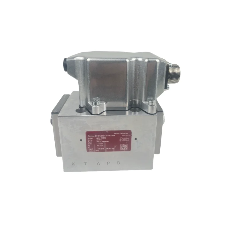 Original Electro-Hydraulic Servo Valve G631 Series G631-3006B G631-3005B G631-3002B G631-3604B
Original Electro-Hydraulic Servo Valve G631 Series G631-3006B G631-3005B G631-3002B G631-3604B