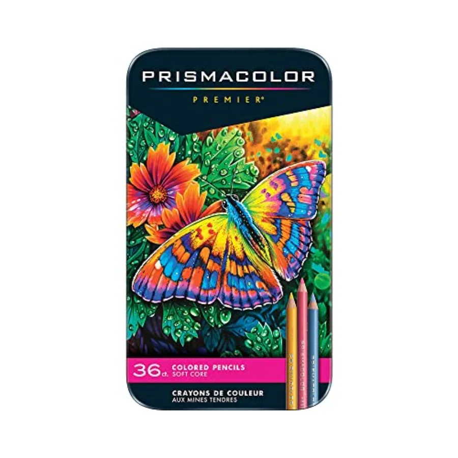 Premier Soft Core Colored Pencils, Assorted Colors, 36ct.
Premier Soft Core Colored Pencils, Assorted Colors, 36ct.