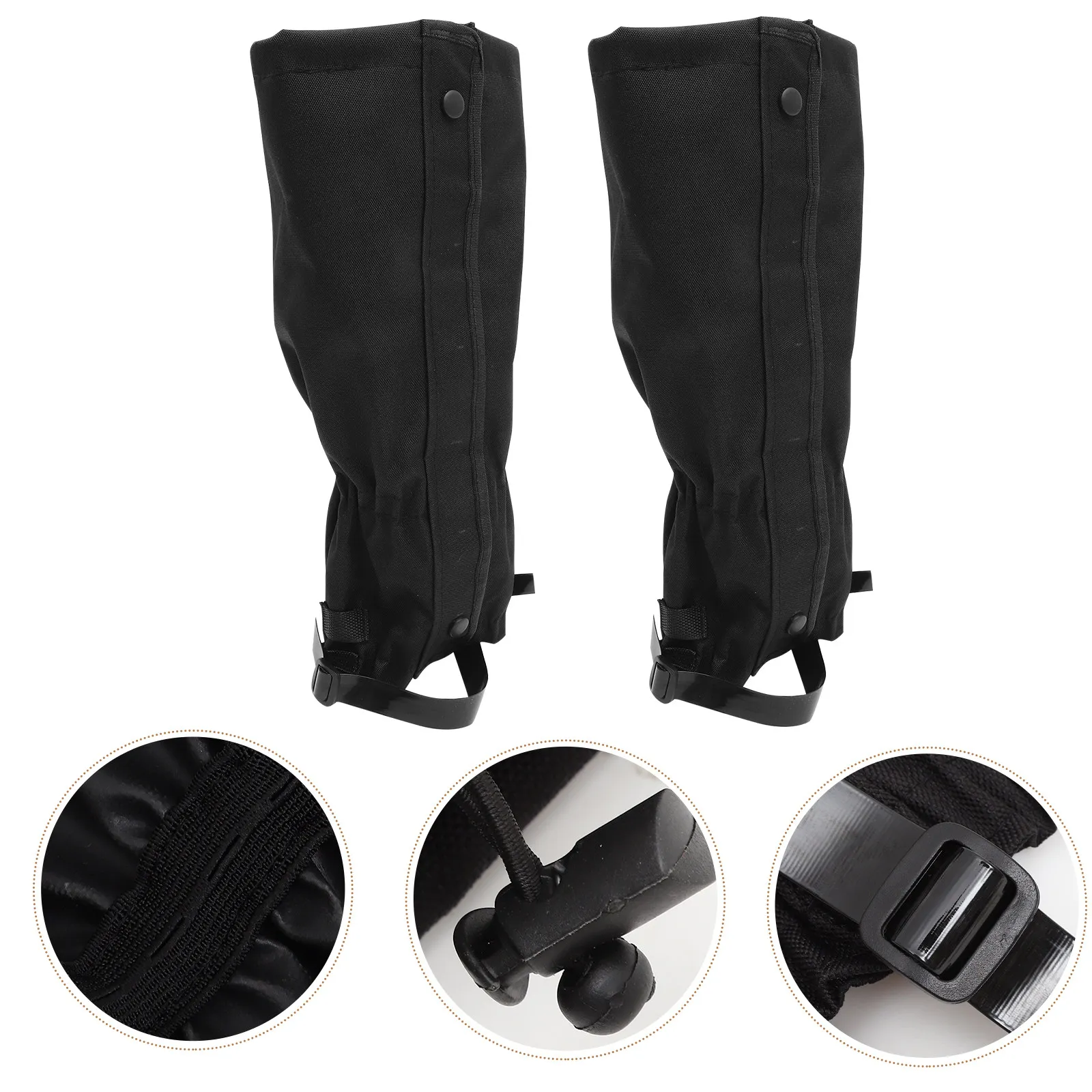 1Pair Waterproof Anti-Snow Hiking Gaiters Adjustable Breathable Leg Gaiters for Outdoor Climbing Skiing Mud Protection Compact
1Pair Waterproof Anti-Snow Hiking Gaiters Adjustable Breathable Leg Gaiters for Outdoor Climbing Skiing Mud Protection Compact