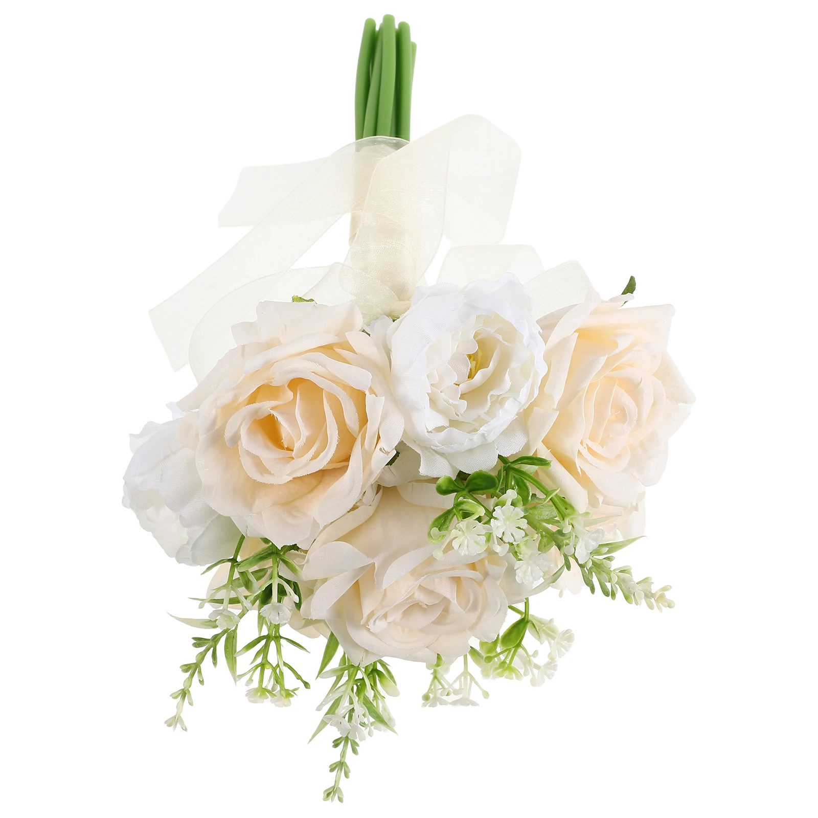 Artificial Bridal Bouquet Blue Ribbon Wedding Rose Flowers Holder Faux Bridesmaid Party DecorHandheld Bridal Wedding Flower
Artificial Bridal Bouquet Blue Ribbon Wedding Rose Flowers Holder Faux Bridesmaid Party DecorHandheld Bridal Wedding Flower