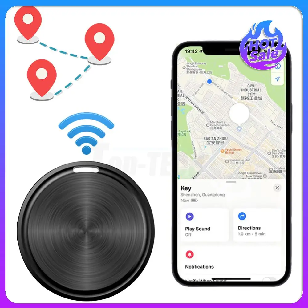 Автомобильный трекер для Android BT с приложением Find My Device, умный локатор для домашних животных, водонепроницаемый мини-GPS-инструмент для слежения, поиск багажа для домашних животных
Автомобильный трекер для Android BT с приложением Find My Device, умный локатор для домашних животных, водонепроницаемый мини-GPS-инструмент для слежения, поиск багажа для домашних животных