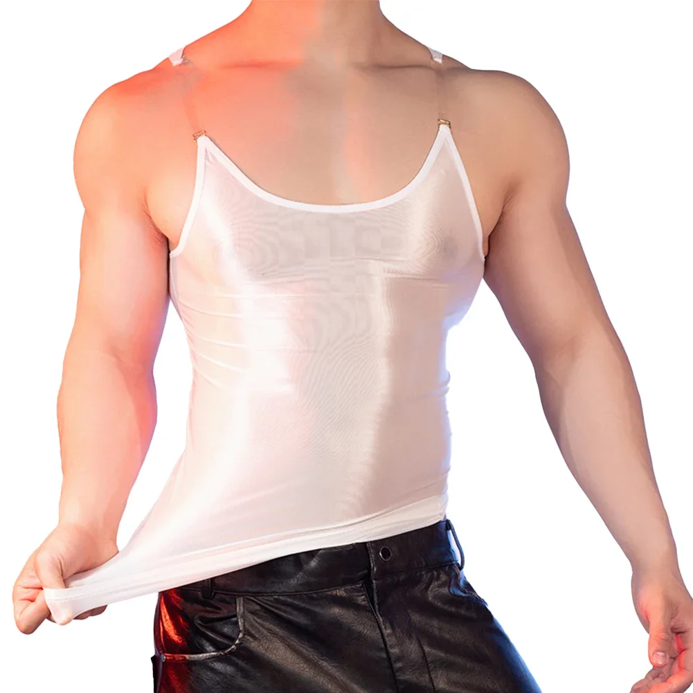 Bodybuilding Tank Top Glossy Sports Tank Nightclubs Party Brand New Glossy Nylon Fabric Oil Shiny Regular Length
Bodybuilding Tank Top Glossy Sports Tank Nightclubs Party Brand New Glossy Nylon Fabric Oil Shiny Regular Length