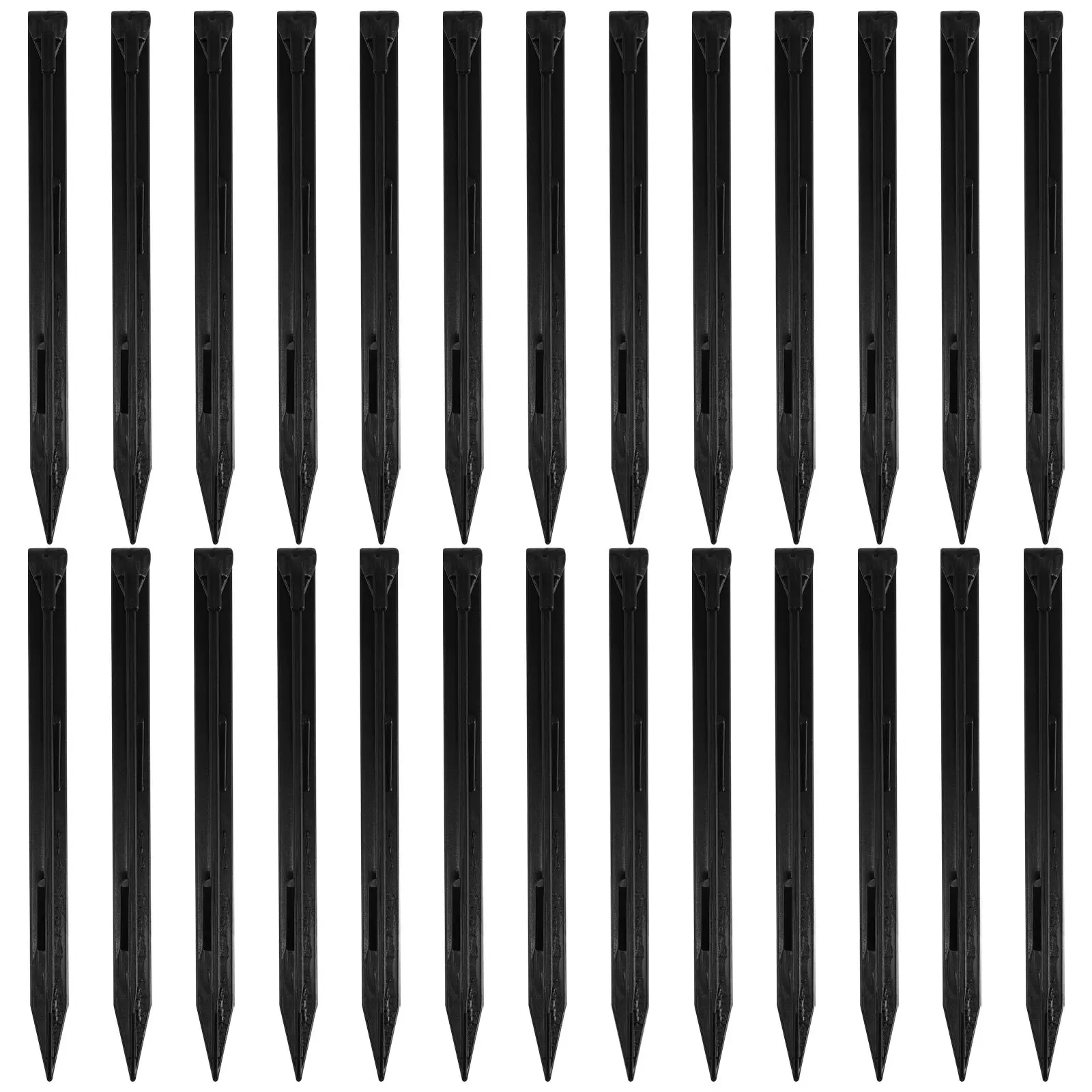 50 Pcs Tent Pegs Durable Plastic Stakes for Plastic Garden Spikes Camping Canopy Tarp Lawn Garden Ground Netting Accessories
50 Pcs Tent Pegs Durable Plastic Stakes for Plastic Garden Spikes Camping Canopy Tarp Lawn Garden Ground Netting Accessories