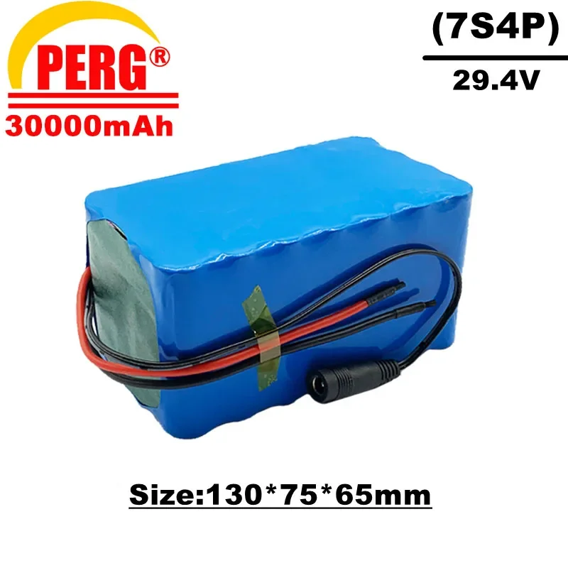 24V lithium ion battery pack, 7s4p 29V 30ah, suitable for bicycles, motorcycles, electric scooters, built-in BMS 15a+ charger
24V lithium ion battery pack, 7s4p 29V 30ah, suitable for bicycles, motorcycles, electric scooters, built-in BMS 15a+ charger