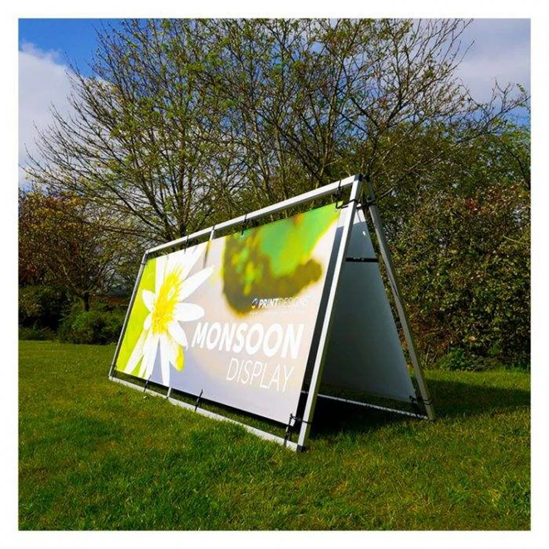 Promotional Custom Advertising Banner Stands Horizontal A Frame Soccer Pop up Banners for Sale
Promotional Custom Advertising Banner Stands Horizontal A Frame Soccer Pop up Banners for Sale