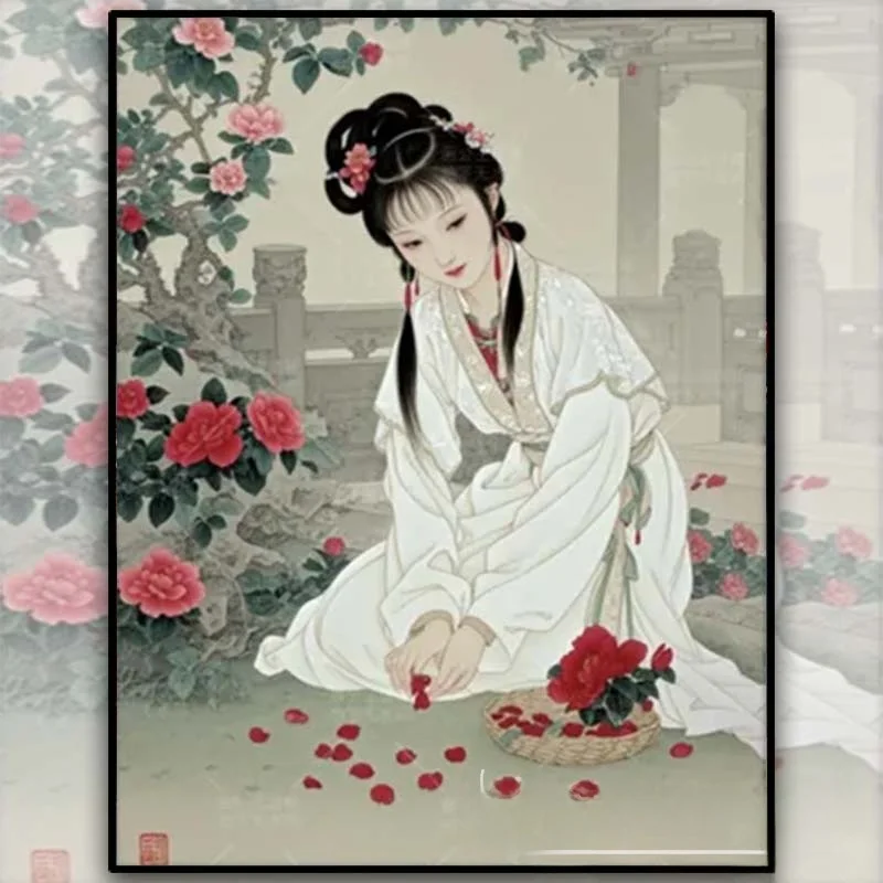 Новая модель: Алмазная вышивка 5D ручной работы с изображением персонажей Линь Дайюй для гостиной и спальни
Новая модель: Алмазная вышивка 5D ручной работы с изображением персонажей Линь Дайюй для гостиной и спальни