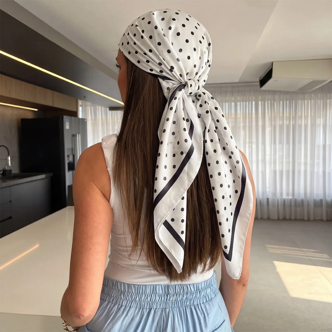 Women's Scarf Handkerchief Hijab Square Bandana Satin Scarves Woman Headscarf Print Luxury Female Turban Headwrap Shawl Wraps
Women's Scarf Handkerchief Hijab Square Bandana Satin Scarves Woman Headscarf Print Luxury Female Turban Headwrap Shawl Wraps