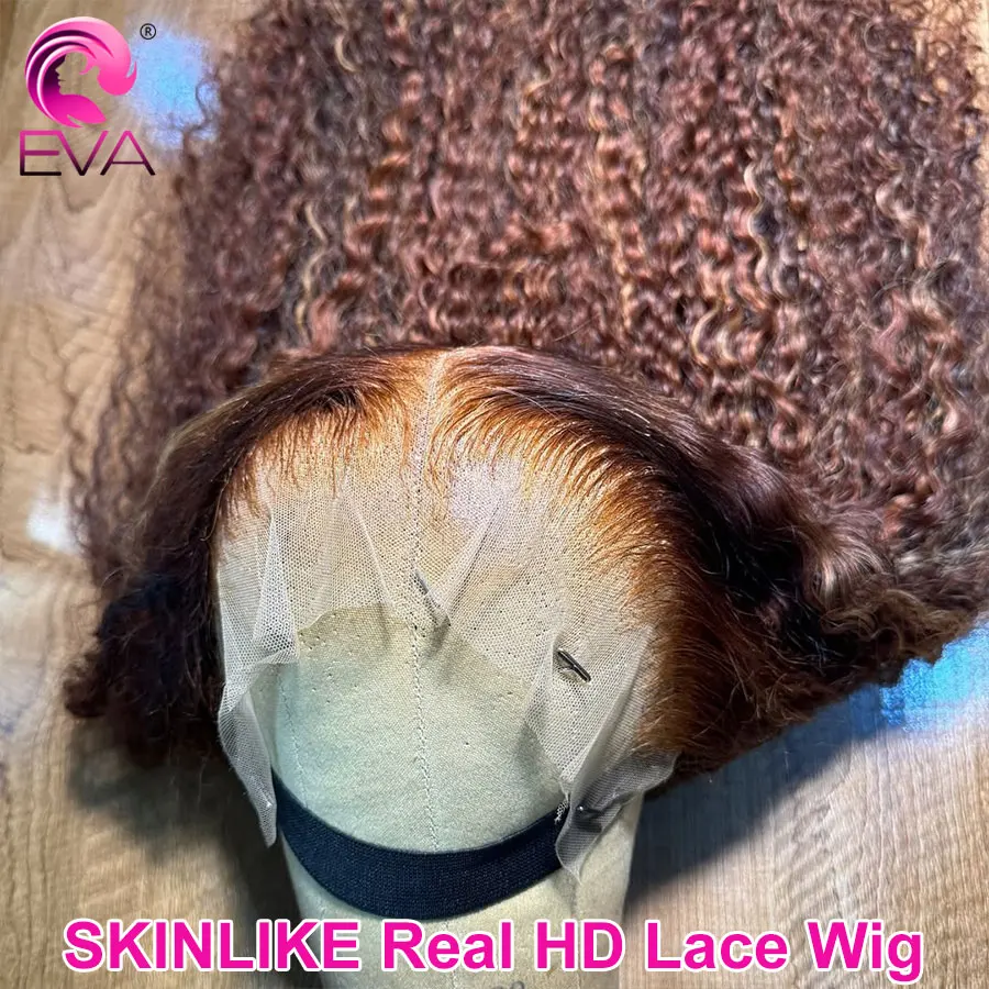 Eva Custom Color Curly 13X6 HD Lace Frontal Wig Human Hair Highlight HD Lace Closure Wig Pre Plucked Glueless HD Wigs For Women
Eva Custom Color Curly 13X6 HD Lace Frontal Wig Human Hair Highlight HD Lace Closure Wig Pre Plucked Glueless HD Wigs For Women