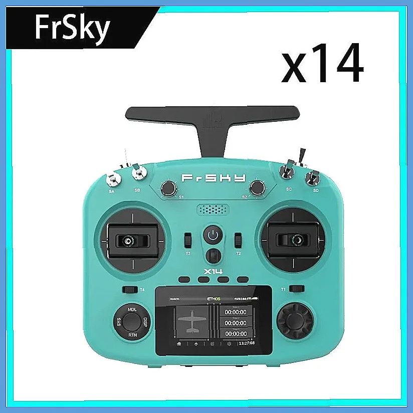 FrSky TWIN X14S RC Transmitter with Built-in Dual 2.4G Band RF Module for FPV Drone Models
FrSky TWIN X14S RC Transmitter with Built-in Dual 2.4G Band RF Module for FPV Drone Models