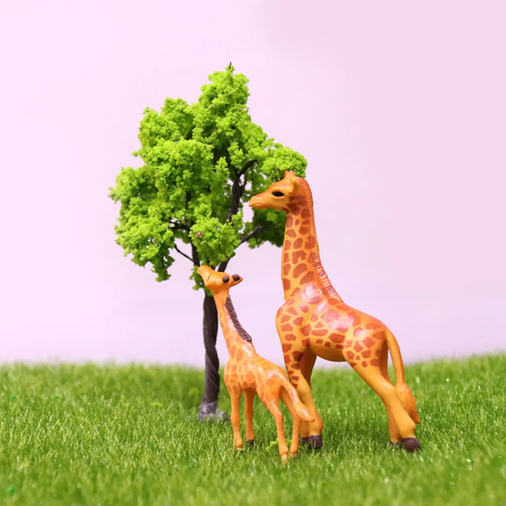 2Pcs Animal Ornament Mini Resin Giraffe Decor Smooth Surface Micro Landscape Outdoor Garden Small Statue Micro Landscape Giraffe
2Pcs Animal Ornament Mini Resin Giraffe Decor Smooth Surface Micro Landscape Outdoor Garden Small Statue Micro Landscape Giraffe