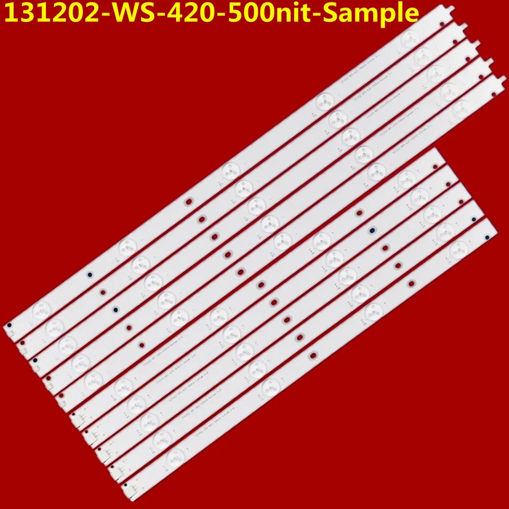 LED Strip For 131202-WS-420-500n1t-Sample 3-R 131202-ws-420-500nit-sample 3-L TC-42AS610X TC-43SV700B TC-43ES630 TC-43DS630
LED Strip For 131202-WS-420-500n1t-Sample 3-R 131202-ws-420-500nit-sample 3-L TC-42AS610X TC-43SV700B TC-43ES630 TC-43DS630