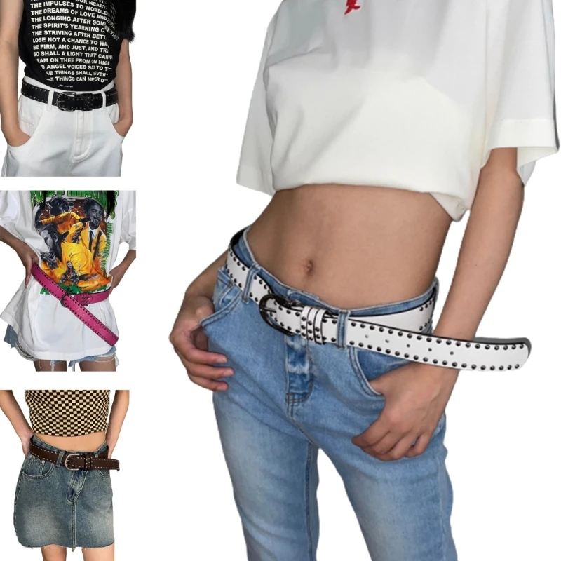 Waist Belt with Studs for Cowboy Cowgirl With Metal Buckle Vintage Belt Hot Girl WaistChain Studded Sexy Oversize Belt
Waist Belt with Studs for Cowboy Cowgirl With Metal Buckle Vintage Belt Hot Girl WaistChain Studded Sexy Oversize Belt